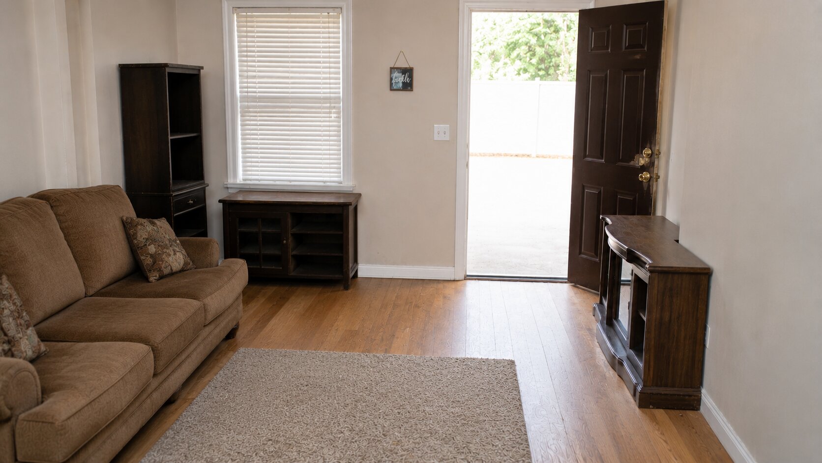 Living Room Cleanout — after