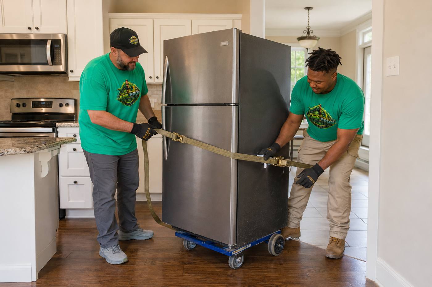 North Georgia Junk Pros crew in action